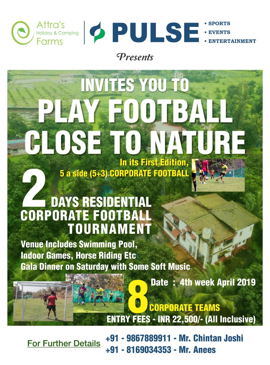 Play Football close to nature...